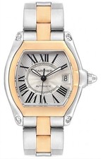 Cartier Roadster 44x38.5mm W62031Y4 Stainless Steel Unisex Watch