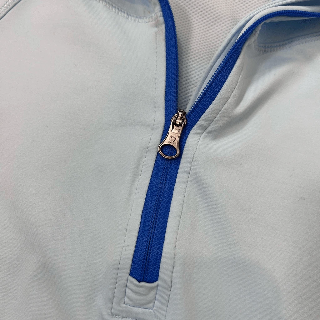 lululemon light tipton tech half zip pullover long sleeve shirt