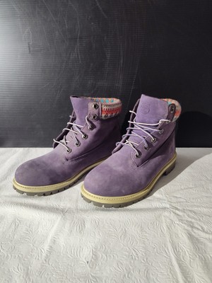 Mens Timberland Purple Nubuck Suede Boots Size 6 | eBay display picture 1