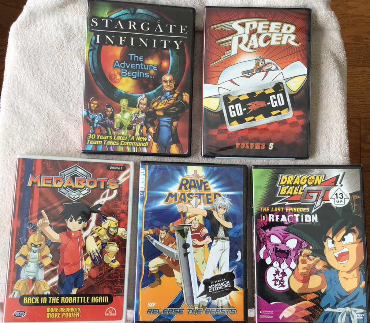 Lot of 5 DVD ActionAdventure young male videos, all new unopened | eBay