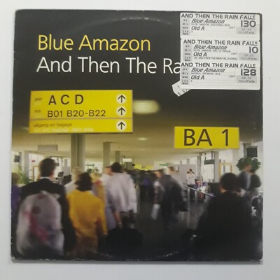 Blue Amazon Vinyl 12'' And Then The Rain Falls UK Import 1997 Progressive House