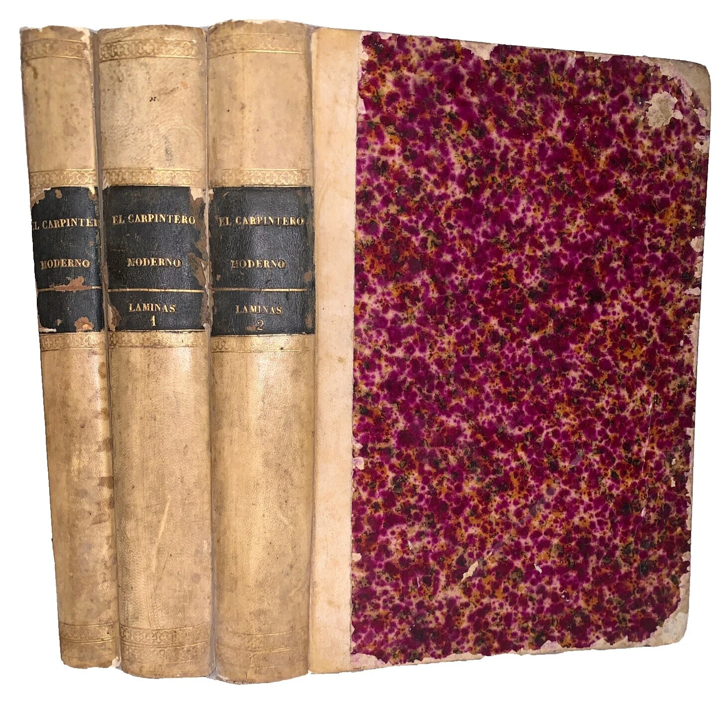 Illustrated Vellum Antiquarian & Collectible Books in Spanish