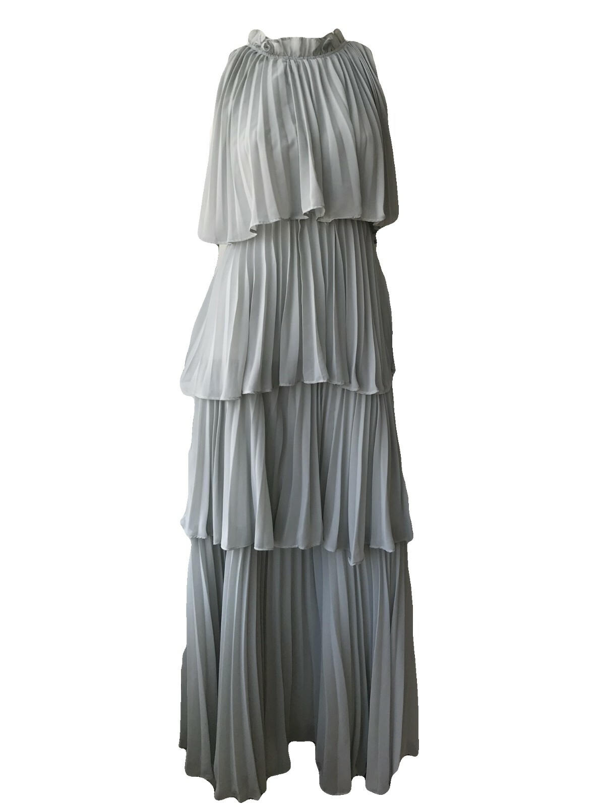 light blue halter dress