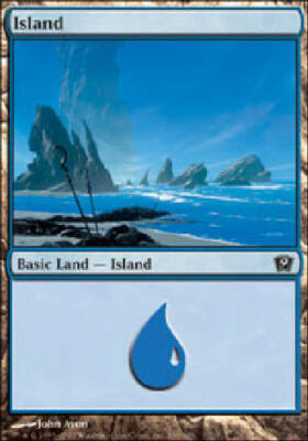 ISLAND #336 X4 4 4X 9th Edition MTG Magic the Gathering Cards 