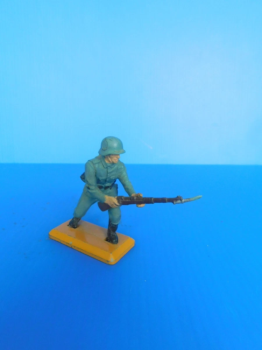 Britains LTD - 2ème Guerre Mondiale - Véhicule Militaire + 2 Soldats - Plastique Peint - 1/32