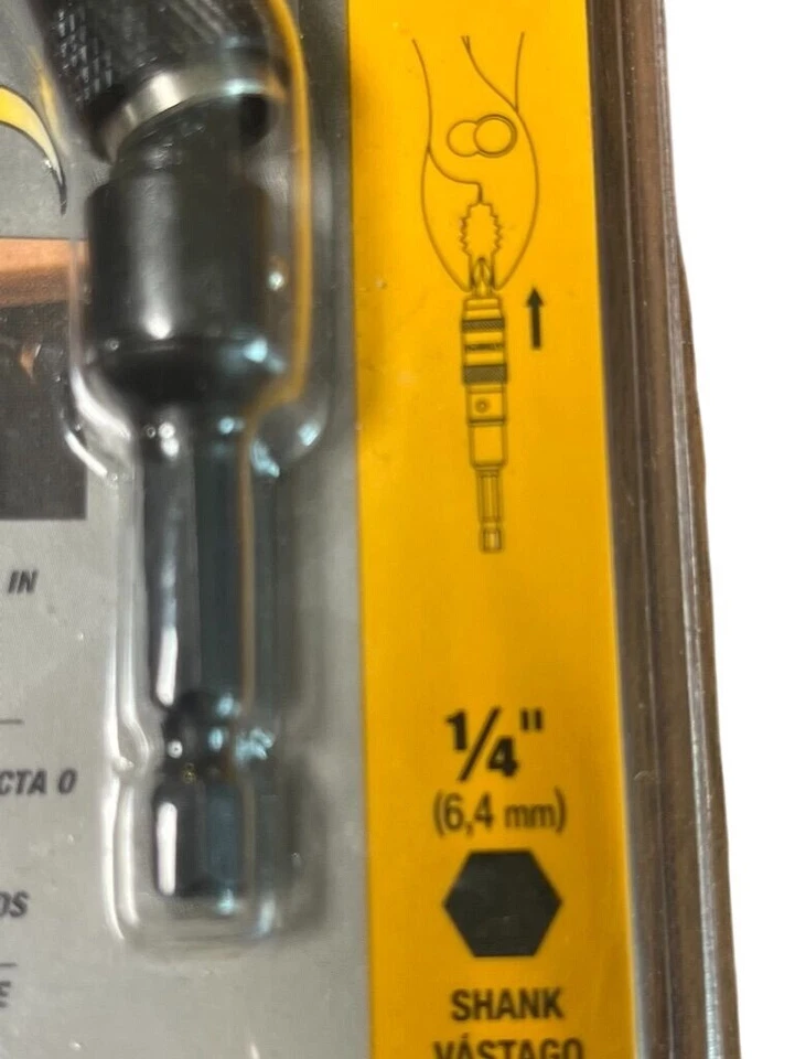 Dewalt Power Tool Impact Bit Holder Pivoting Metal Home Garage Magnetic - Image 3 of 4