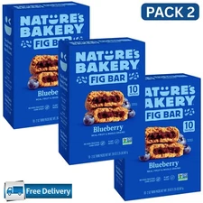 Nature's Bakery, Whole Wheat Blueberry Fig Bars, 30 Twin Packs, 2 oz Each