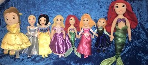 disney princess teddy dolls