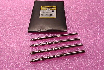 *4 PCS* GUHRING 5.2mm #605 Jobber Length, HSCo Cobalt Twist Drill Bit 5.200mm