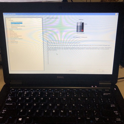 Dell Latitude E7250 Laptop Core i5-5300U @ 2.3 GHz No RAM, No SSD, Excellent - Picture 5 of 14
