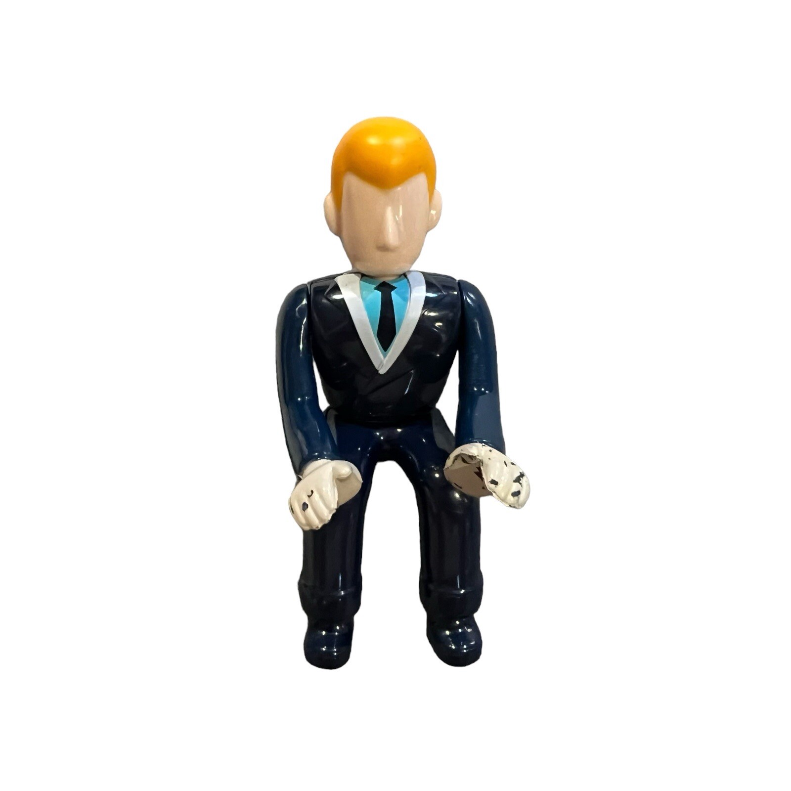 FAO Schwarz Bumper Car Replacement Driver Figure Blonde Hair