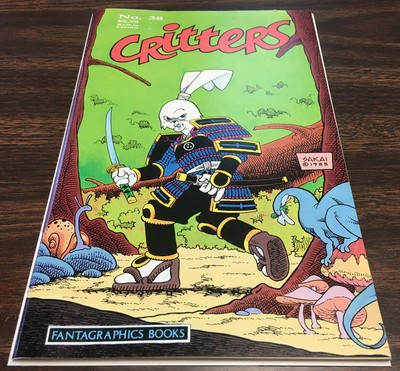 Low Print Usagi Yojimbo Stan Sakai Critters #38 Fantagraphics VF