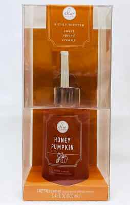 DW Home HONEY PUMPKIN Richly Scented Reed Diffuser 3.4 oz. NEW!