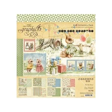 GRAPHIC 45 ~ HIP HIP HOORAY ~ 8x8 Paper Pad