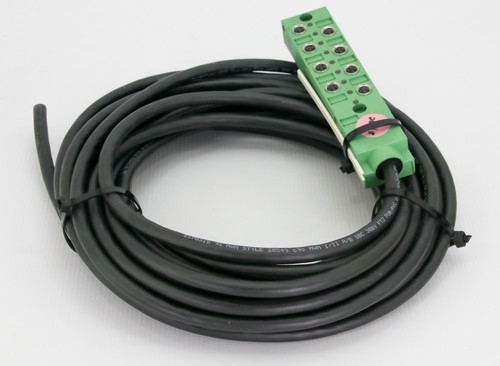 12035 PHOENIX CONTACT SENSOR/ACTUATOR BOX, P/N: 1516069 SACB-8/3-L-10,OPUR-M8 - Picture 4 of 6
