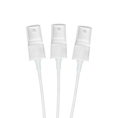 Großhandel WEISS Zerstäuber Nebel Sprühpumpen 18/410 Anzüge 18 mm Tropfer Flaschen