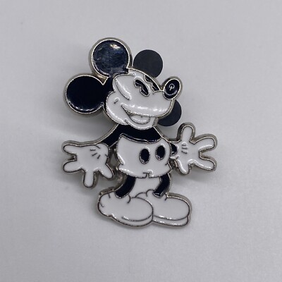 2019 Disney Black White Mickey Mouse First Release Pin