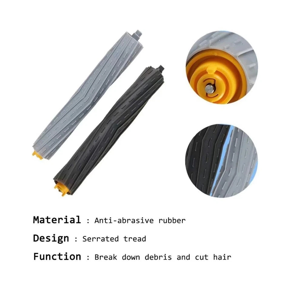 Piezas de repuesto de cepillo para iRobot Roomba 800 880 860 870 871 980 990 960 Foto 3 de 4