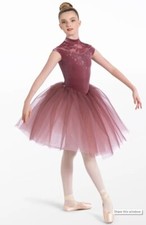 Weissman Arietta ballet dance costume-dusty rose/mauve color - LC large child