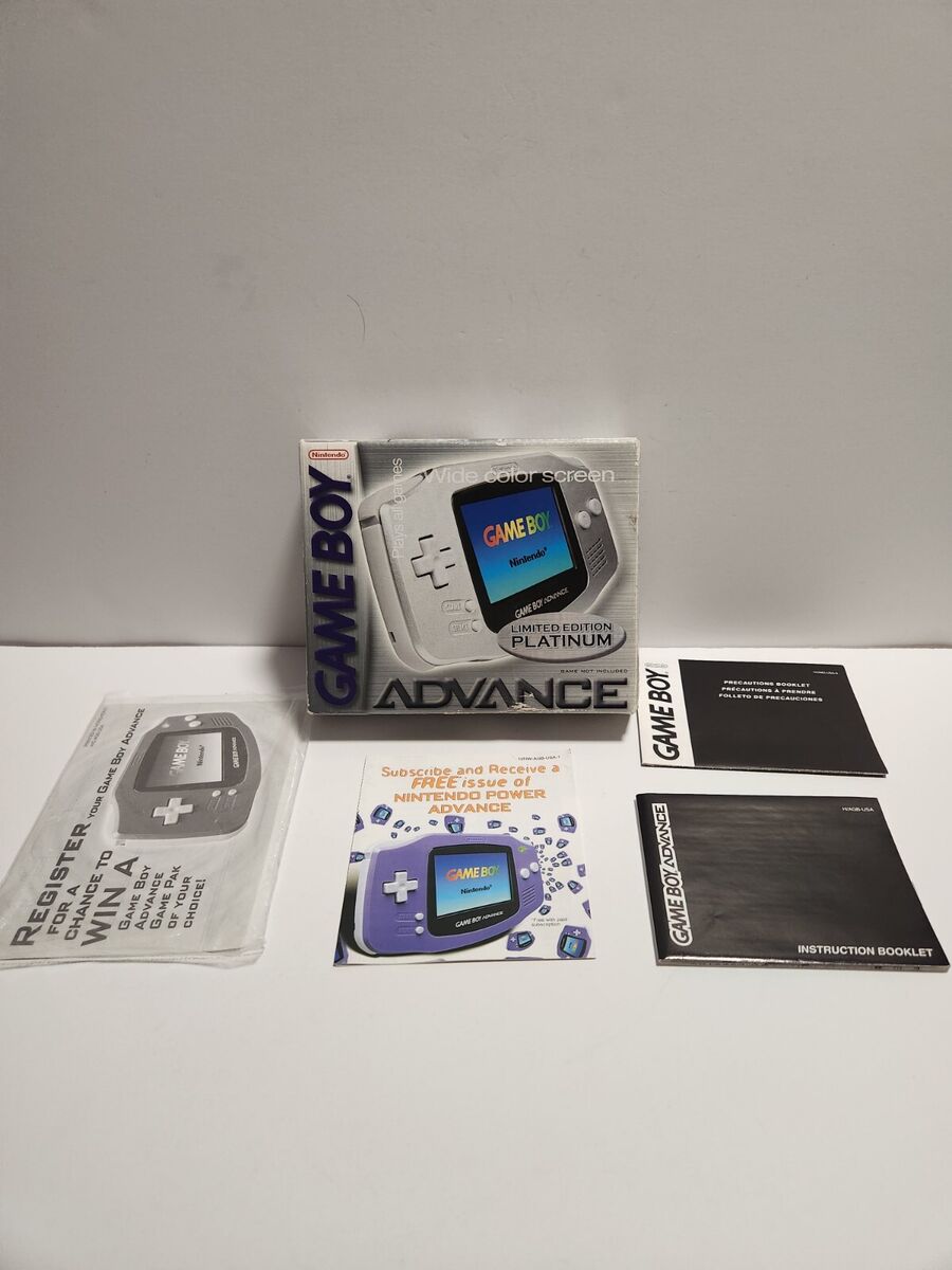 Game Boy Advance - Limited Edition Platinum