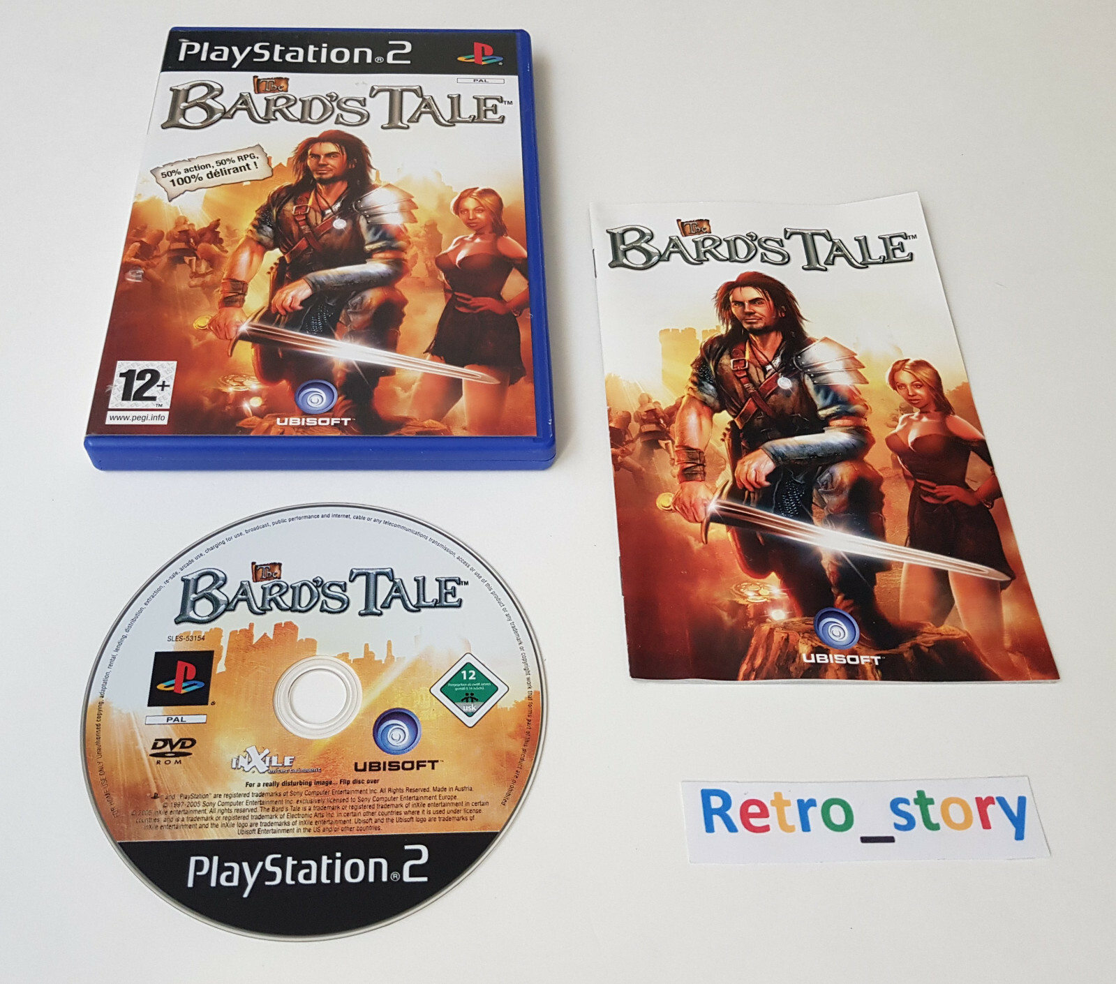 Sony Playstation PS2 - The Bard's Tale - PAL