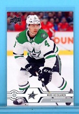 Miro Heiskanen 2019-20 Ud Upper Deck Series 2 398 Dallas Stars Miro Heiskanen 2019-20 Ud Upper Deck Series 2 398 Dallas Stars