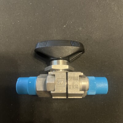 2 Each Whitney SS-33EVC04-4007 Stainless Steel 40G Series Ball Valve