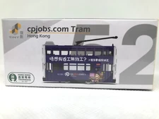 Tiny City Hong Kong Tramways Die cast cpjobs.com Tram - sealed