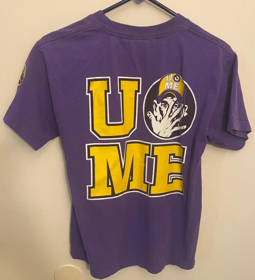 Camiseta WWE John Cena Never Give Up Cenation WWF Juvenil Talla Grande Foto 2 de 3