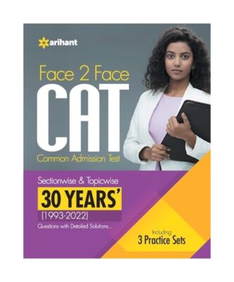 Face To Face CAT 30 Years (1993-2022) Sectionwise & Topicwise solved paper 2023,