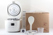 MUJI Rice cooker MJ-RC3A3 With Rice Scoop Holder From JAPAN