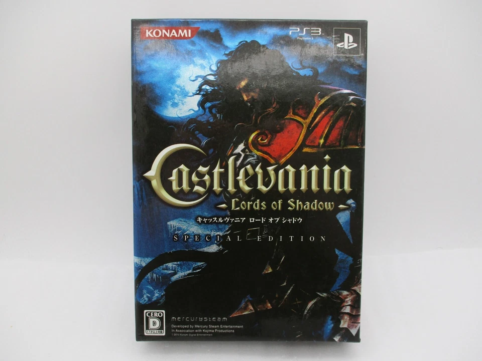 PS3 CASTLEVANIA Loads of Shadow Special Edition Japan PlayStation 3 Hideo Kojima - Image 2 of 4