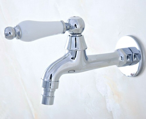 Polished Chrome Garden Washing Machine Taps Kitchen Bath Mop Pool Faucet mav163 - Picture 26 of 31