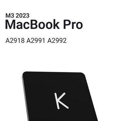 Taste für MacBook Pro 2023 M3 Pro Max A2918 A2991 A2992 DE-Lay QWERTZ Scharnier