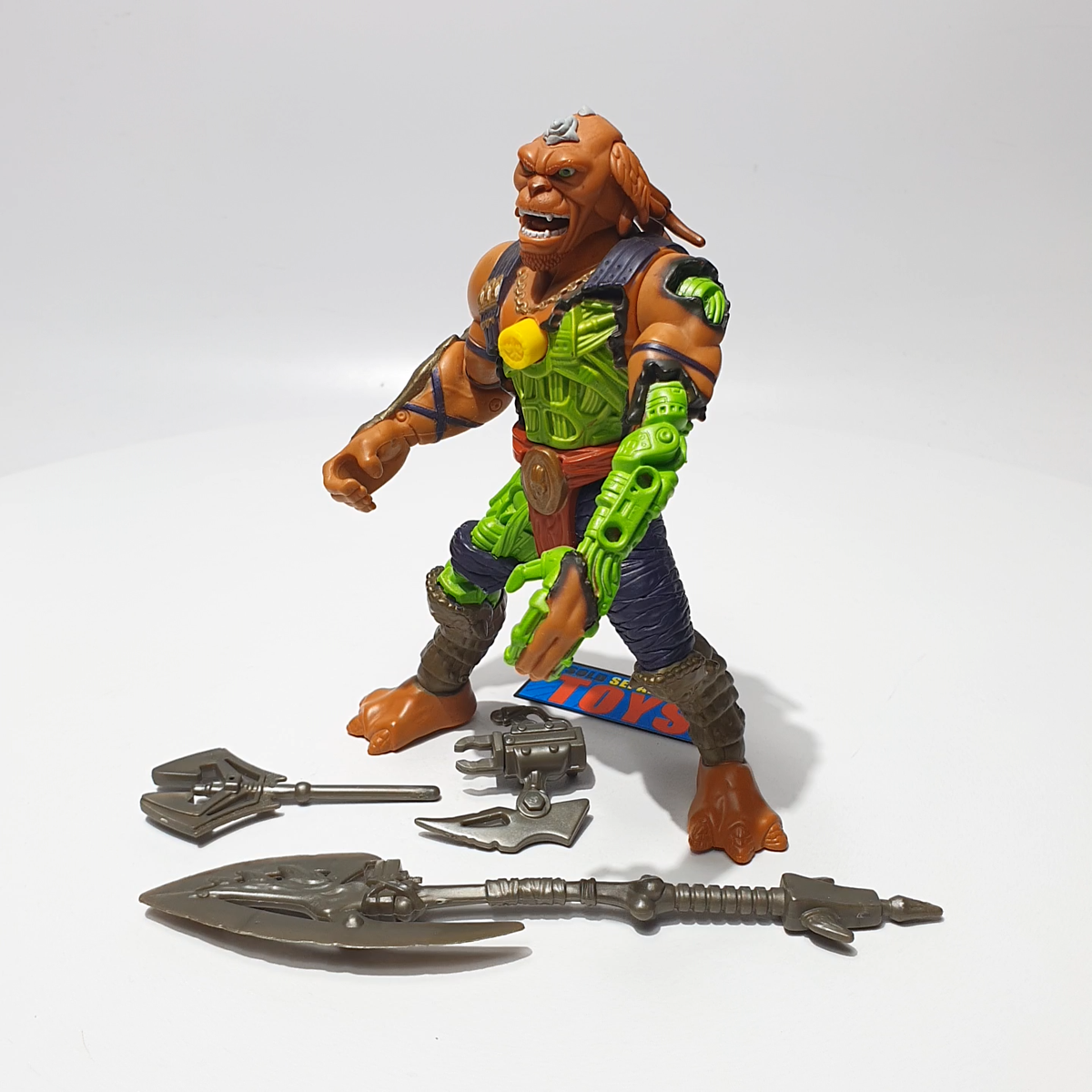 Vtg Small Soldiers BATTLE DAMAGE ARCHER figure 100% COMPLETE
