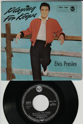   EP 1958 Elvis Presley - Playing For Keeps RCA EPA 9561 s7  