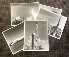 GEMINI TITAN LIFT OFF PLUS 4 VINTAGE U S AIR FORCE PHOTOS MISSILE DISPLAY PLUS