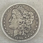1896-O Morgan Silver Dollar Coin 90% Silver Excellent Patina & Details Ungraded