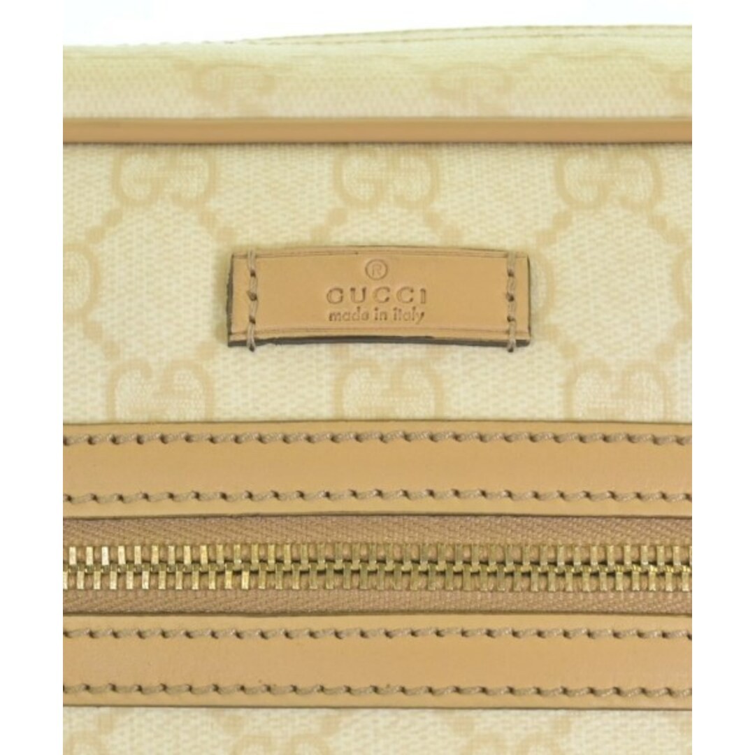 Gucci Women's Shoulder Bag White Beige Pattern Used Free Shipping thumbnail 6