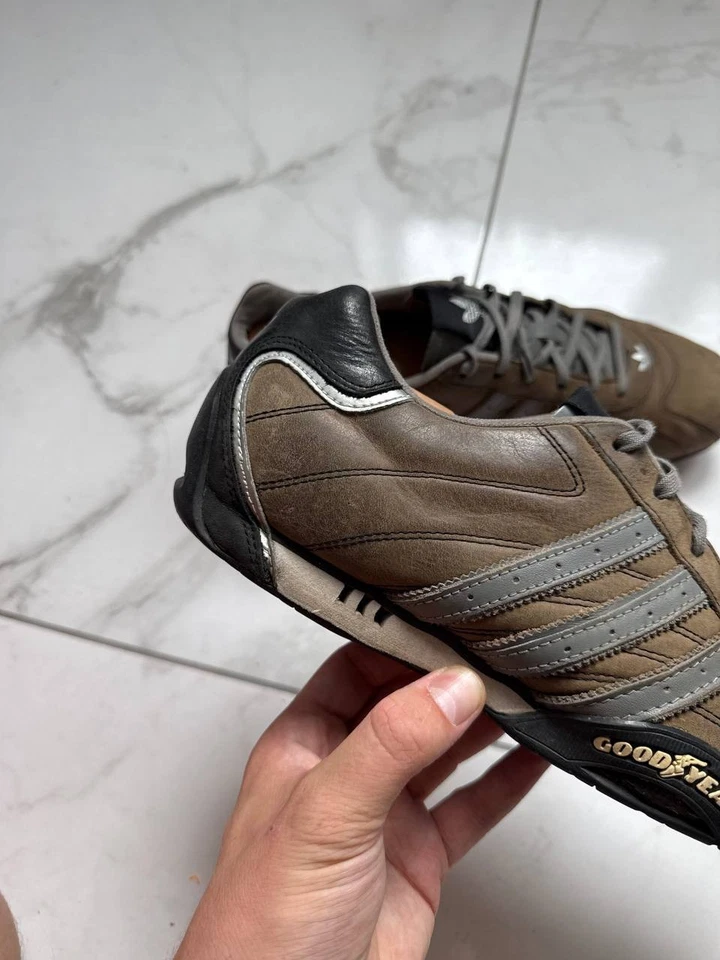 Zapatillas Adidas Toscana Goodyear Marrón De Colección Talla US 9 Foto 3 de 4