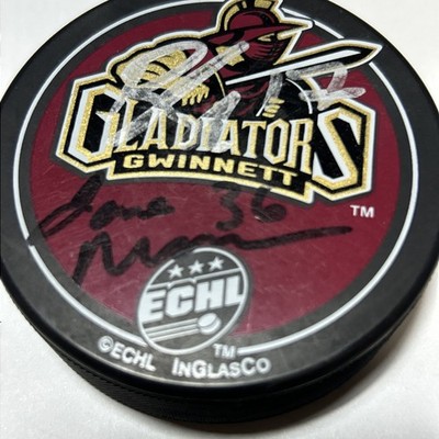 Gwinett Gladiators Hockey Puck. ECHL