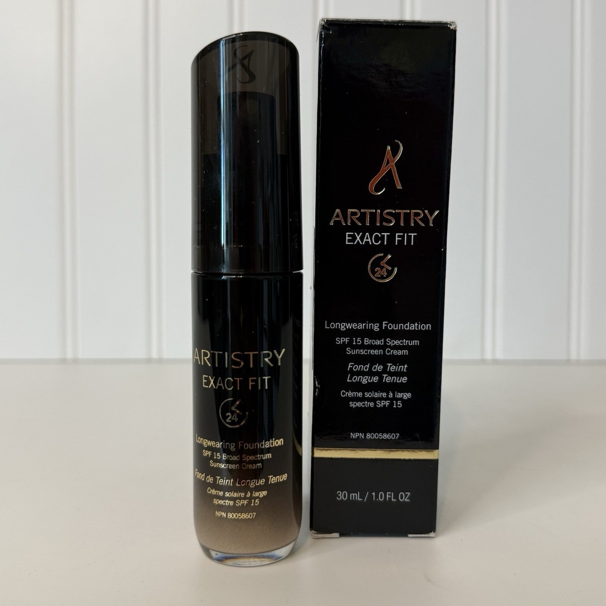 Amway Artistry Exact Fit Longwearing Foundation L1N1 Bisque 1oz