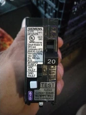 Siemens Q120DFNP Dual Function Circuit Breaker