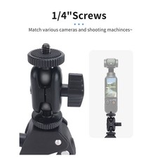 Bicycle/ Motorcycle 1/4 Screw Brackets Mount Accessories for Sports Camera