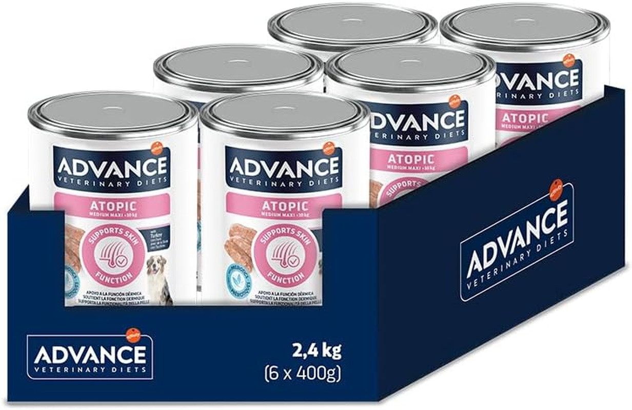 Advance Veterinary Diets Atopic 6 Scatolette 400G - Pelle Sana