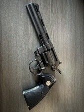 NON-FIRING Denix Replica Colt Python 6-inch Barrel Model black/black grips