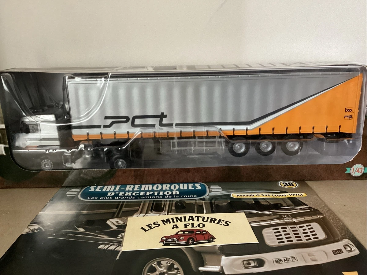 SEMI REMORQUE RENAULT magnum marque Eligor échelle 1/43eme en très bon état EUR 33,00 - PicClick FR
