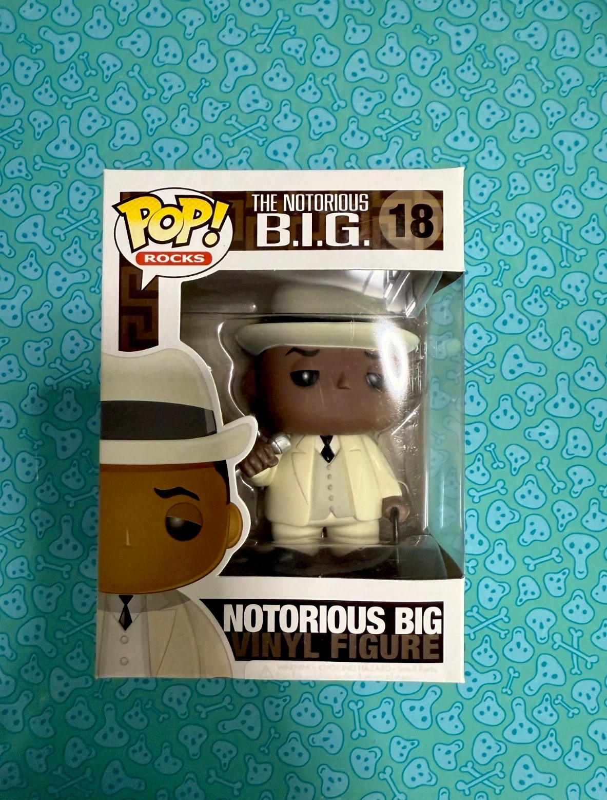 Funko Pop Notorious B.I.G. White Suit Biggie Pappa Figure #1