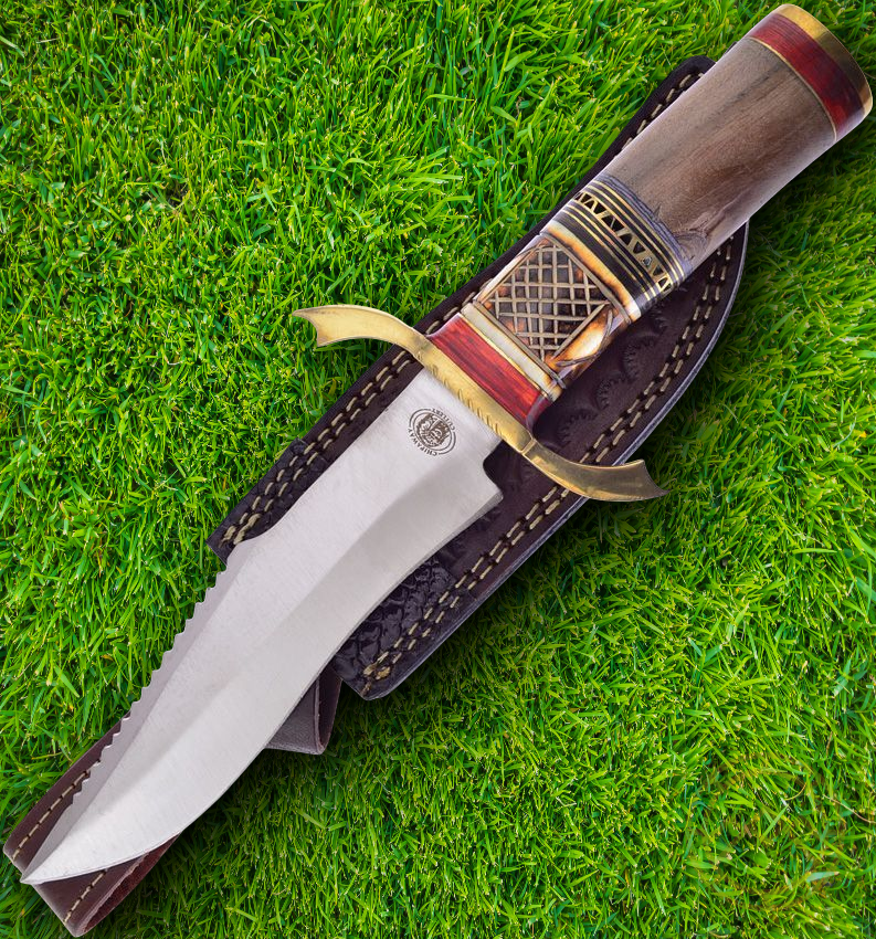 Frost Cutlery Falcon Fixed Knife 7 Stainless Steel Blade Walnut