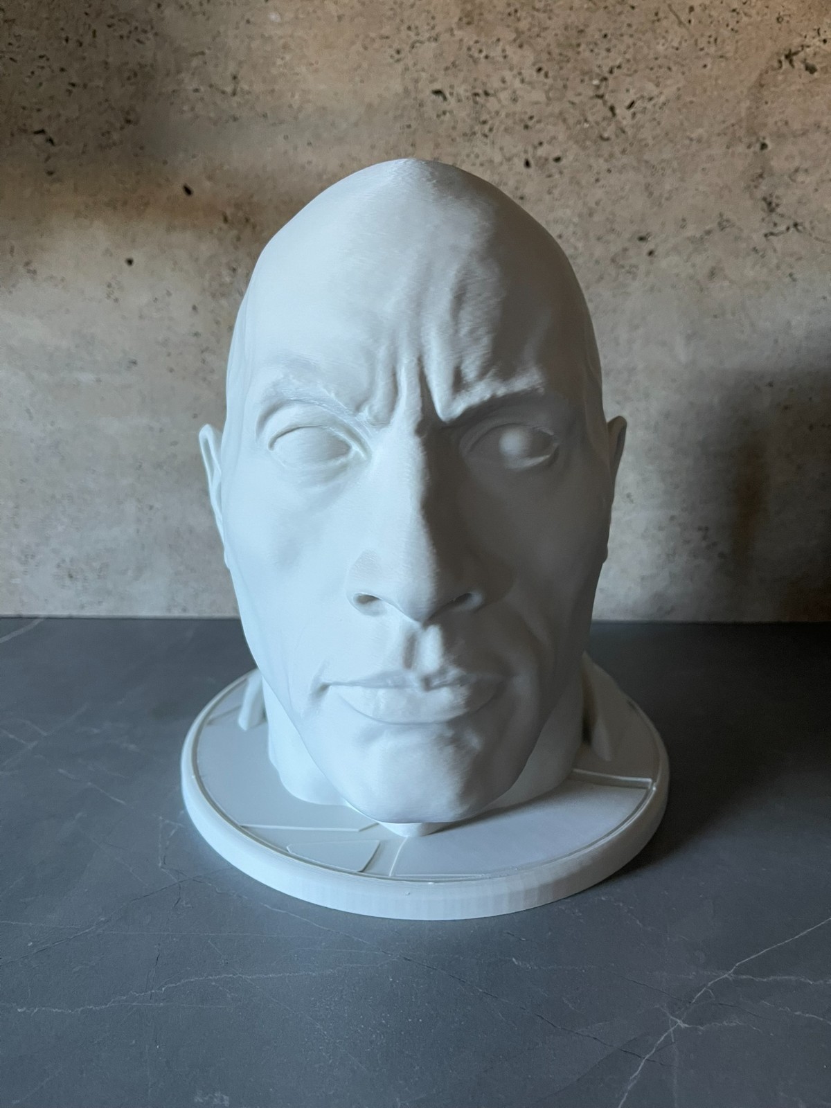 Support Casque The Rock Dwayne Johnson Déco Moderne Stand Headphone - 2